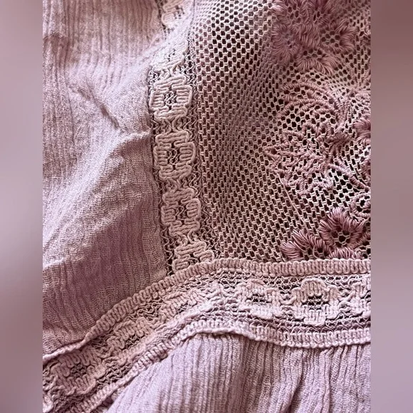 NWT Free People Still the One Lace Intimately FP Sheer Floral Bodysuit La Fluer